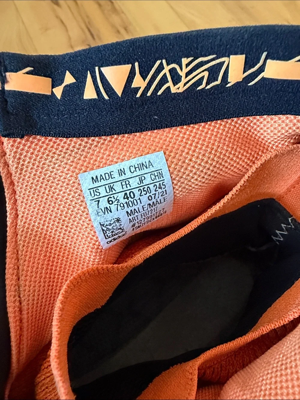 adidas Terrex Black and Orange Ankle Trail Boots